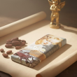 Chocolate negro artesano con aceite de oliva virgen extra (AOVE) y nibs de cacao